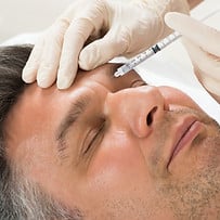 Man Getting Botox